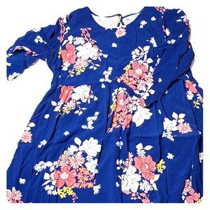 3/4 Sleeve Floral Dress
